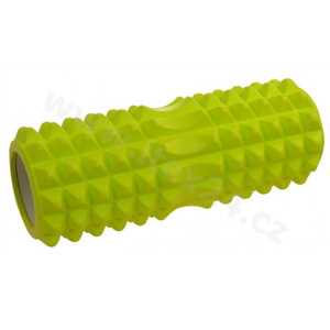 LifeFit Joga Roller C01 33x13cm, zelený masážní válec