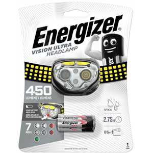 Energizer čelová svítilna - Headlight Vision Ultra 450lm