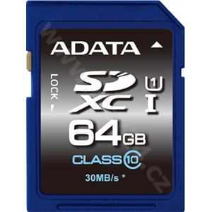 ADATA SDXC karta 64GB Premier Class10