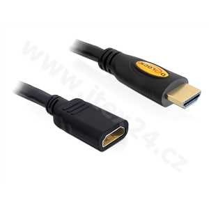 Delock HDMI 1.4 prodlužovací kabel A/A samice/samec, délka 5m (83082)