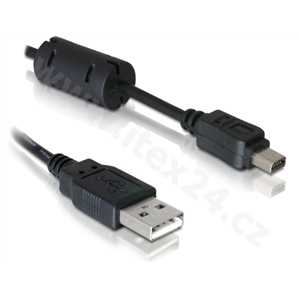 Delock KABEL USB 2.0 mini typ Olympus 12pin délka 1m (82417)