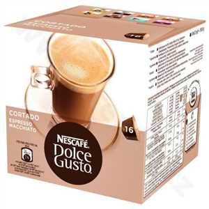 NESCAFÉ® Dolce Gusto® Cortado Espresso Macchiato kávové kapsle, 16 ks