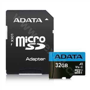 ADATA Premier microSDHC 32GB Class 10 UHS-I A1 85/20MB/s + SD adaptér