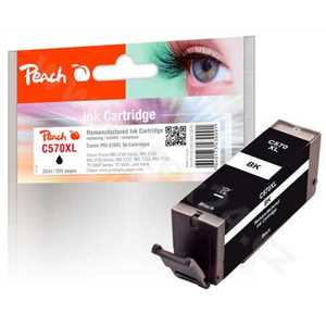 Peach C570XL černá kompatibilní s Canon PGI-570XL