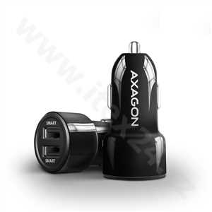 AXAGON PWC-5V5 2.4A + 2.4A car charger