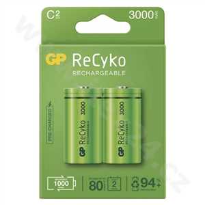 Nabíjecí baterie GP ReCyko 3000 C (HR14), 2 ks