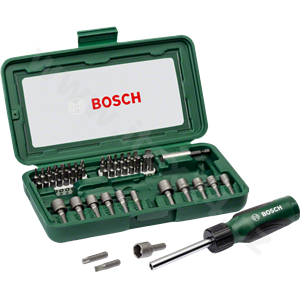 Bosch 46dílná sada se šroubovákem (2.607.019.504)