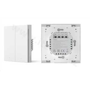 AQARA Smart Wall Switch H1(With Neutral, Double Rocker)