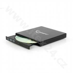 Gembird DVD-USB-02, černá
