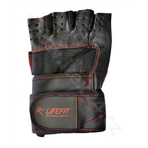 Fitness rukavice LIFEFIT TOP, vel.L, černé