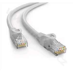 C-TECH kabel patchcord Cat6e, UTP, šedá, 2m