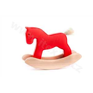 Bajo Mini houpací kůň červený