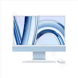Apple iMac 24 M3 CZ Modrý (MQRQ3CZ/A)