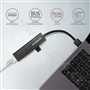 AXAGON HMA-GL3A, USB 3.2 Gen 1 hub, porty 3x USB-A + Gigabit Ethernet